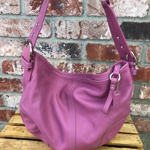 Brand new authentic Coach leather hobo bag